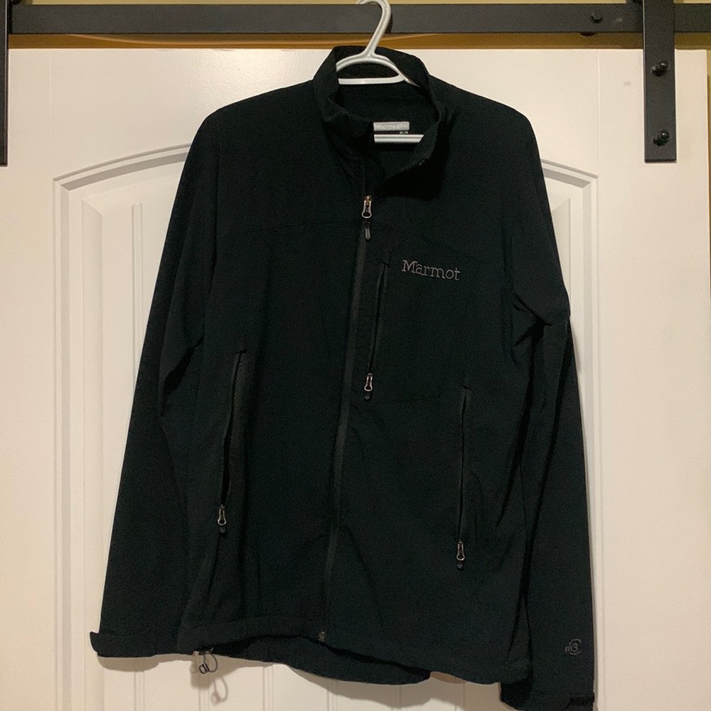 Marmot soft shell, stretch. Mens medium